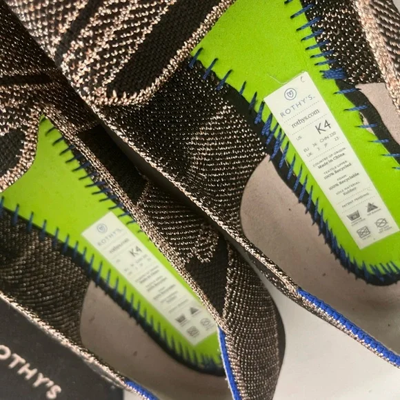 Rothy’s kids retired print loafer ballet flat - Picture 7 of 8